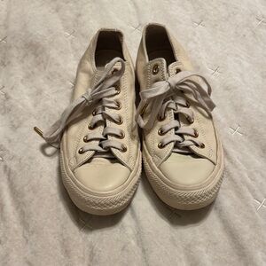 Women's Cream Sneakers